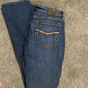 Men's Blue Bootcut Jeans